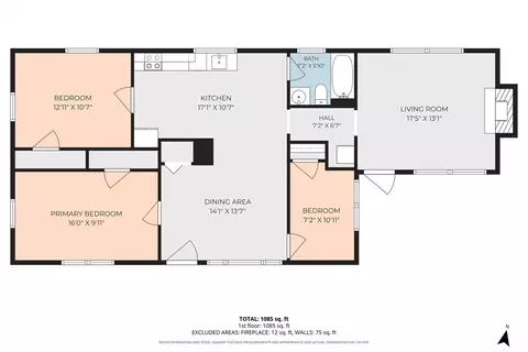 Floorplan - 5 Phoenix St, Worcester, MA 01604 photo 2 of 2