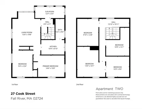 Floorplan - 27 Cook St, Fall River, MA 02724 photo 1 of 4