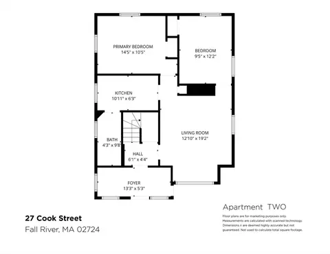Floorplan - 27 Cook St, Fall River, MA 02724 photo 3 of 4