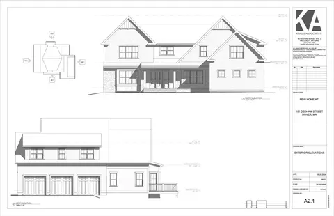 Exterior - 181 Dedham St, Dover, MA 02030 photo 4 of 6