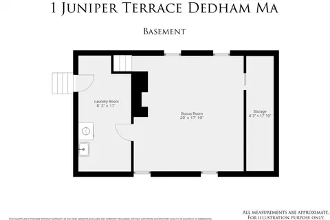 Floorplan - 1 Juniper Ter, Dedham, MA 02026 photo 2 of 4