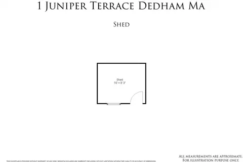 Floorplan - 1 Juniper Ter, Dedham, MA 02026 photo 4 of 4