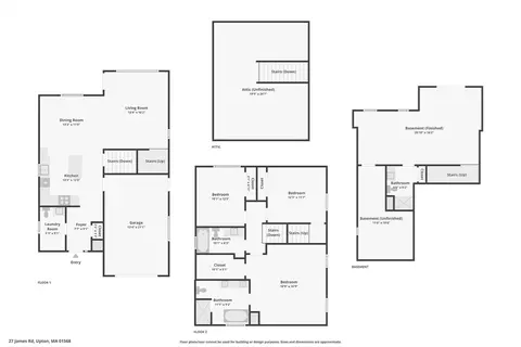 Floorplan - 27 James Rd #4, Upton, MA 01568 photo 5 of 5