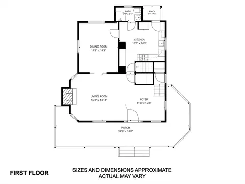 Floorplan - 238 Sumner Ave, Springfield, MA 01108 photo 1 of 4