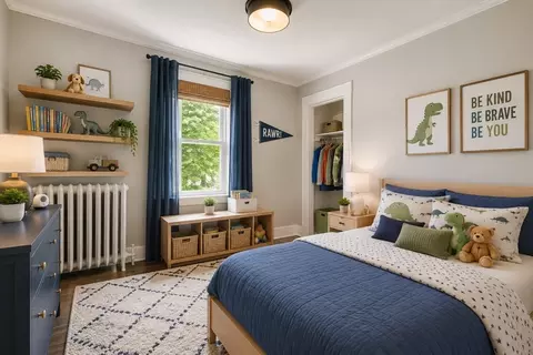 Bedroom - 17 Charles St, Danvers, MA 01923 photo 2 of 6