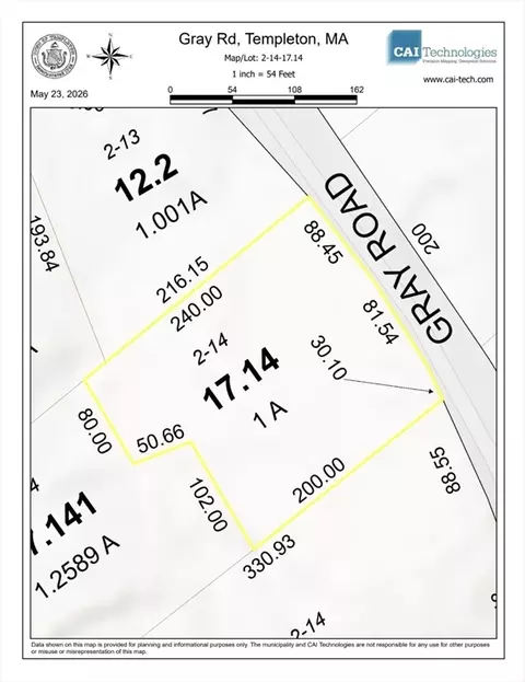 0 Gray Rd, Templeton, MA 01468