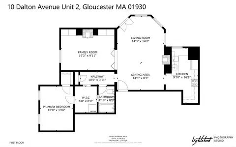 Floorplan - 10 Dalton #2, Gloucester, MA 01930 photo 1 of 1