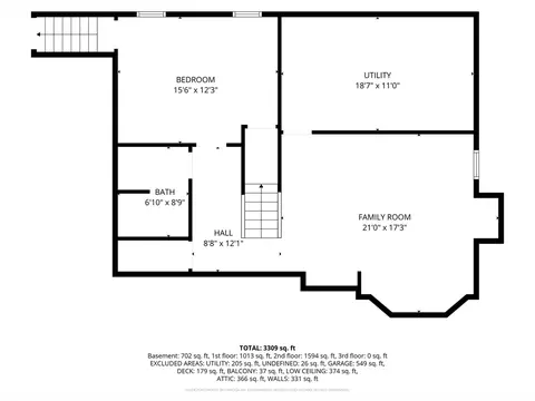 Floorplan - 6 Mohawk Rd, Raynham, MA 02767 photo 3 of 4