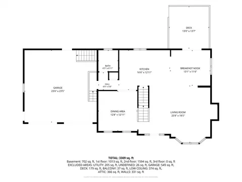 Floorplan - 6 Mohawk Rd, Raynham, MA 02767 photo 1 of 4