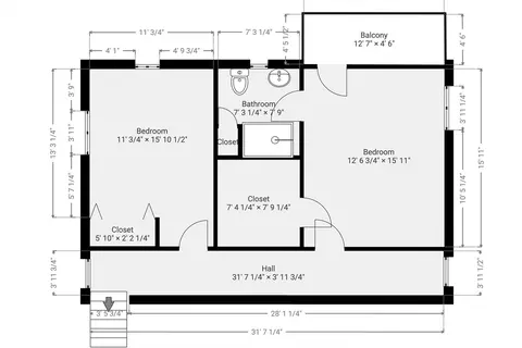 Floorplan - 110 High St # B, Upton, MA 01568 photo 1 of 2