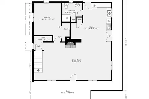 Floorplan - 110 High St # B, Upton, MA 01568 photo 2 of 2