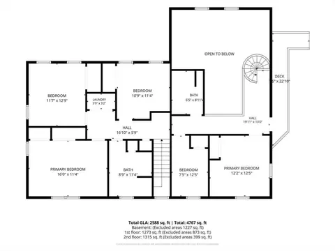 Floorplan - 62 E Gardner Rd # A, Westminster, MA 01473 photo 2 of 3