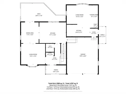 Floorplan - 62 E Gardner Rd # A, Westminster, MA 01473 photo 1 of 3