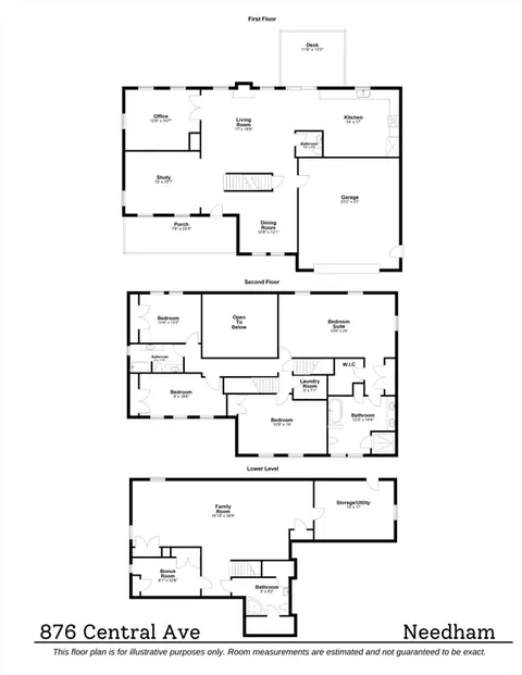 Floorplan - 876 Central Ave, Needham, MA 02492 photo 1 of 1