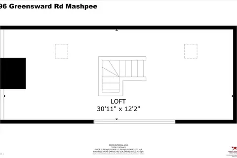 Floorplan - 96 Greensward Rd, Mashpee, MA 02649 photo 2 of 3