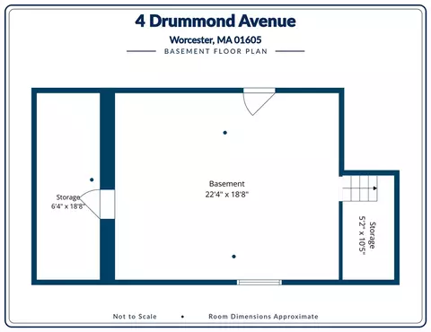 Floorplan - 4 Drummond Ave, Worcester, MA 01605 photo 1 of 3