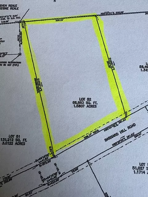 lot52 A Barnard Hill Rd, Boylston, MA 01505