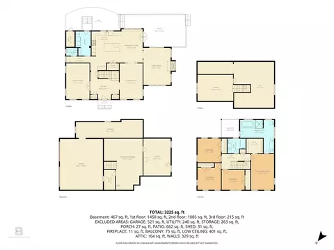 Floorplan - 23 Del Prete Dr, Hingham, MA 02043 photo 1 of 1