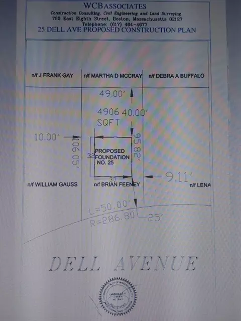 25 Dell, Boston, MA 02136