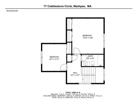 Floorplan - 77 Cobblestone Cir, Mashpee, MA 02649 photo 2 of 3