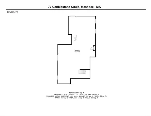 Floorplan - 77 Cobblestone Cir, Mashpee, MA 02649 photo 3 of 3