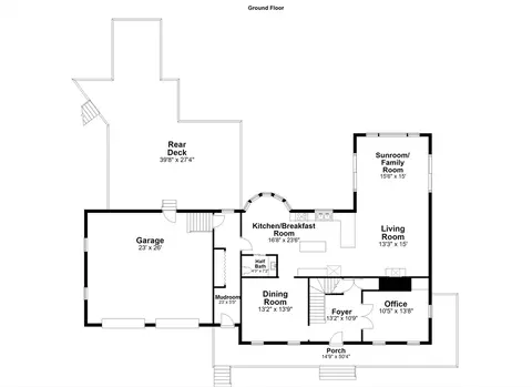 Floorplan - 4 Upton St, Dunstable, MA 01827 photo 1 of 4