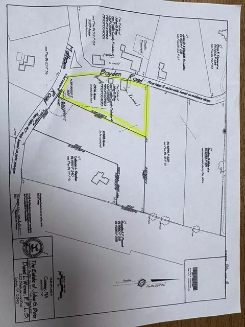 Floorplan - 0 Boyden Rd, Conway, MA 01341 photo 1 of 1