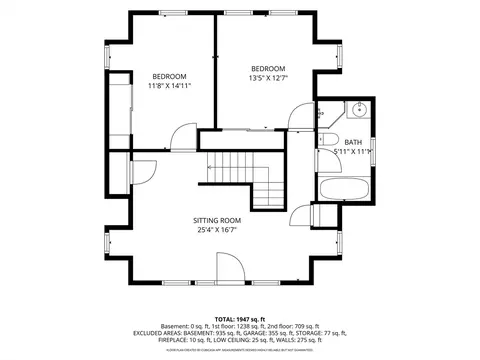 Floorplan - 347 Plain St, Braintree, MA 02184 photo 3 of 4
