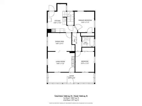 Floorplan - 53 Mazarin St, Indian Orchard, MA 01151 photo 3 of 3