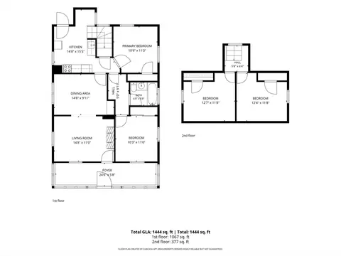 Floorplan - 53 Mazarin St, Indian Orchard, MA 01151 photo 1 of 3
