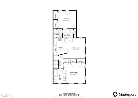 Floorplan - 76 Baldwin Ave, Everett, MA 02149 photo 2 of 3