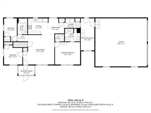 Floorplan - 468 Tunnel Rd, Rowe, MA 01367 photo 1 of 2