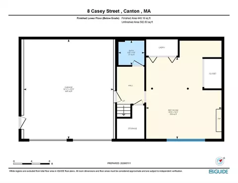 Floorplan - 8 Casey St, Canton, MA 02021 photo 2 of 2