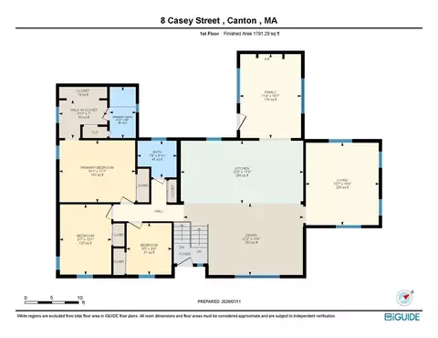 Floorplan - 8 Casey St, Canton, MA 02021 photo 1 of 2