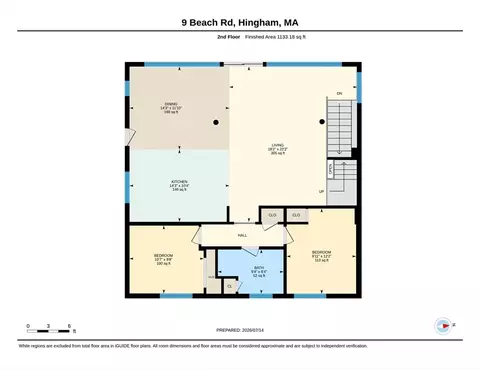 Floorplan - 9 Beach Rd, Hingham, MA 02043 photo 2 of 3