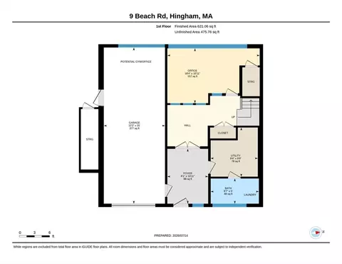Floorplan - 9 Beach Rd, Hingham, MA 02043 photo 1 of 3