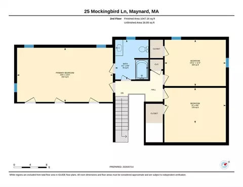 Floorplan - 25 Mockingbird Ln, Maynard, MA 01754 photo 2 of 2