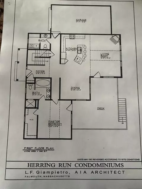 Floorplan - 5 Hemlock Rd #5, Bourne, MA 02532 photo 1 of 2