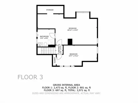 Floorplan - 33 High St, Stoneham, MA 02180 photo 3 of 3