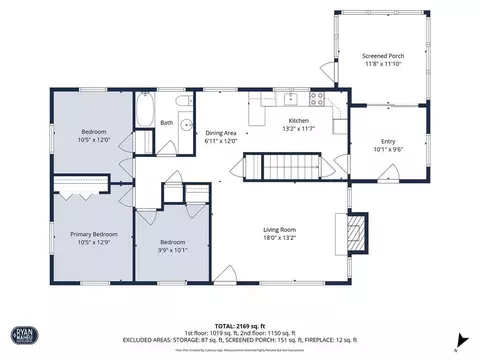 Floorplan - 10 Circle Dr, Eastham, MA 02642 photo 2 of 2
