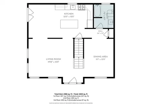 Floorplan - 724 Woodman St, Fall River, MA 02724 photo 1 of 4