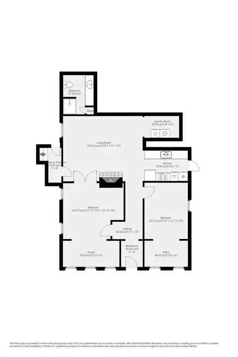 Floorplan - 826 Broadway, Raynham, MA 02767 photo 2 of 4