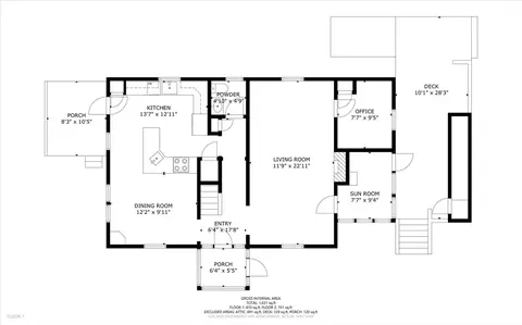 Floorplan - 30 Saint Elmo Rd, Worcester, MA 01602 photo 1 of 5
