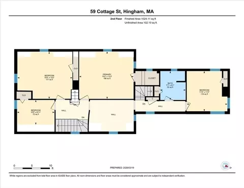 Floorplan - 59 Cottage St, Hingham, MA 02043 photo 2 of 2