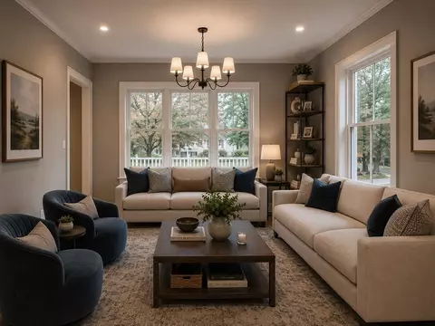 Living - 43 Bayard St, Dedham, MA 02026 photo 2 of 2