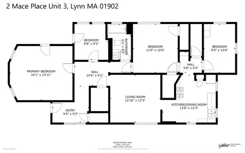 Floorplan - 2 Mace Pl, Lynn, MA 01902 photo 3 of 3