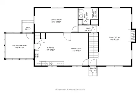 Floorplan - 34 Plain Rd E, Deerfield, MA 01373 photo 1 of 3