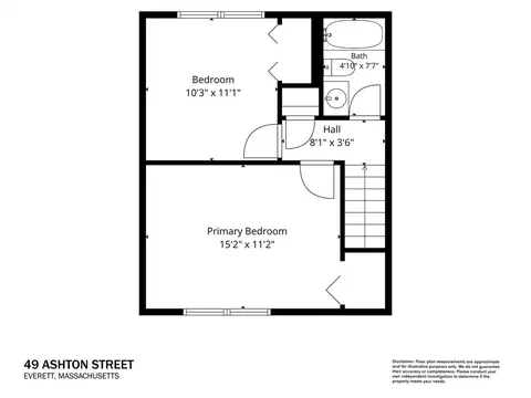 Floorplan - 49 Ashton St # R, Everett, MA 02149 photo 4 of 4