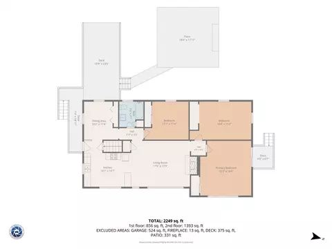 Floorplan - 21 N Steele St, Worcester, MA 01607 photo 3 of 3