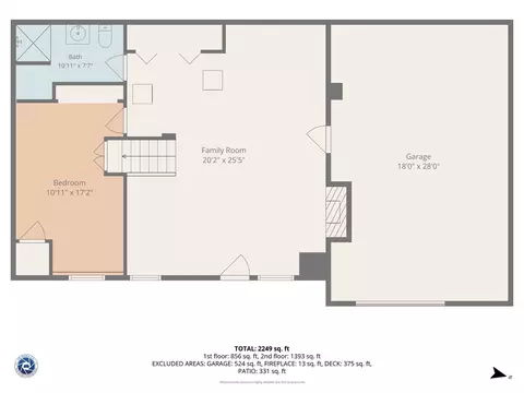 Floorplan - 21 N Steele St, Worcester, MA 01607 photo 1 of 3